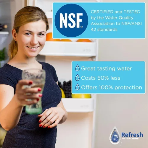 Miniatura 4 de Refresh Premium Plus R-9690 - Filtro de agua para refrigerador, compatible con LG LT700P, ADQ36006101, ADQ36006102 y Kenmore 46-9690, 1 paquete