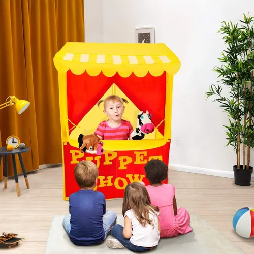 Miniatura 6 de Alvantor Tienda de campaña para niños y túnel 3 en 1 con túnel para niños pequeños, piscina de pelotas para interiores y exteriores, tienda
