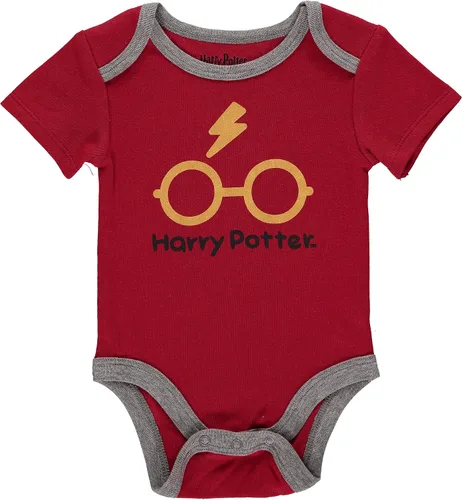 Miniatura 4 de Harry Potter Body de manga corta para bebé paquete múltiple de regalo para bebé niña o niño Blanco