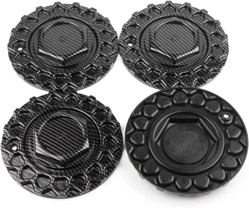 Miniatura 7 de 168mm Tapacubos centrales para el centro de rueda de 6.61in para BBS RS Racing STR 606 BBS Style 5, 4 piezas plateado (Matt Silver)