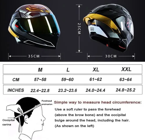 Miniatura 7 de Casco de motocicleta Bluetooth de cara completa, aprobado por DOT, casco antivaho, doble visera, casco de bicicleta de calle, altavoz dual integrado