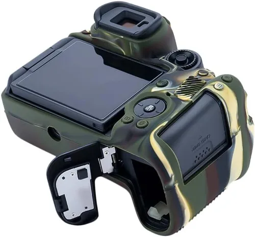 Miniatura 5 de Rieibi EOS R7 Funda De Cámara, Funda De Silicona Para Canon Eos R7 Cámara Digital, Cubierta Protectora De Silicona Para Canon R7 - Camuflaje
