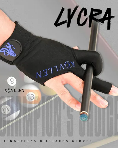 Miniatura 36 de KONLLEN Billiards Gloves for Left Hand/Right Hand L/XL Pool Gloves Professional Non-Slip Adjustable Breathable Snooker Gloves Popular Sizes for Men