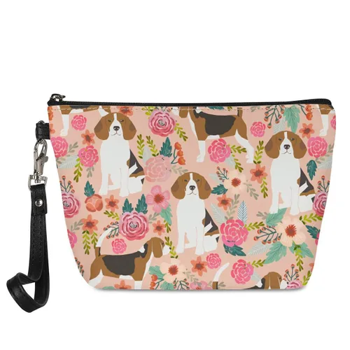 Miniatura 26 de Mumeson Patrón personalizado para mujer, bolsa de cosméticos de viaje, estuche de maquillaje, organizador de neceser de tocador