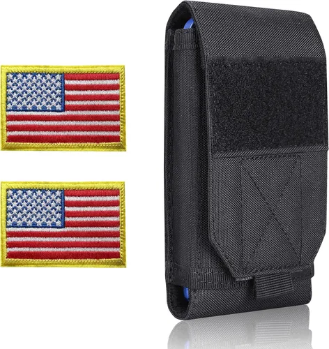 Miniatura 12 de Funda táctica negra para teléfono celular, resistente al agua, para iPhone 11, 12, 13 Pro Max, para Samsung S22, S21, S20, FE, Note 20, A13, A12