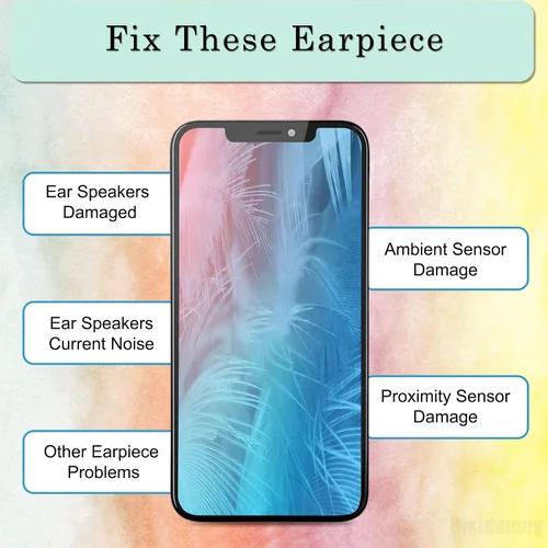 Miniatura 5 de Para iPhone 11 PRO MAX Auricular Reemplazo Del Altavoz Para Cable Flex Auricular Reemplazo Auricular Auricular Reemplazo Luz Sensor De Proximidad