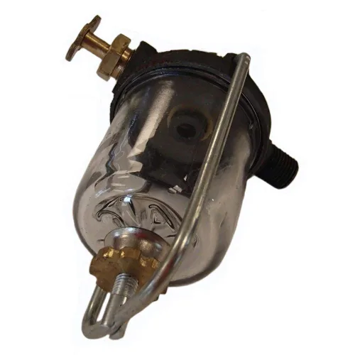 Miniatura 3 de RAParts AA499R - Cuenco original para sedimentos de estilo totalmente combustible. Debe usarse con una válvula de 3 vías, se adapta a JD A, B, G
