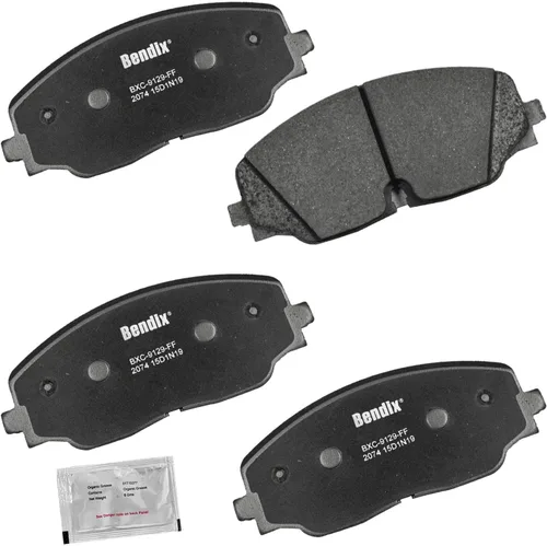 Miniatura 237 de Pastillas de freno delanteras cerámicas Bendix Priority1 CFC2302 para Hyundai Elantra 2021, Sonata 2022-2020, Kia K5 2023-2021