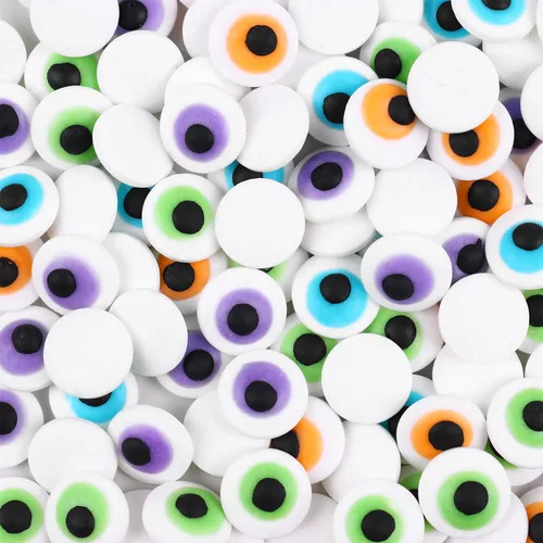 Miniatura 30 de Chispas de Ojos para Decoraciones de Pasteles, Ojos de Caramelo Grandes Comestibles para Cobertura de Cupcakes, Helado, Dulces, Galletas 3.5oz