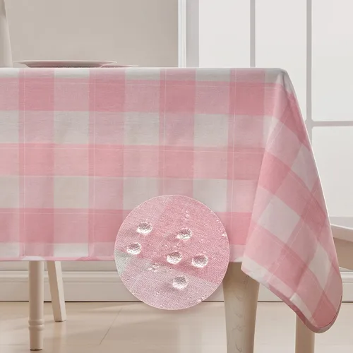 Miniatura 24 de BALCONY & FALCON Mantel Rectangular Estilo Jacquard Resistente al Agua Cubierta de Mesa para Comedor Cocina Café Fiestas y Uso al Aire Libre