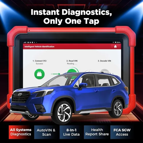 Miniatura 8 de Launch Herramienta de escaneo bidireccional inalámbrico X431 CRP919XBT con código ECU, CANFD y DoIP, escáner OBD2 de diagnóstico de todo el sistema