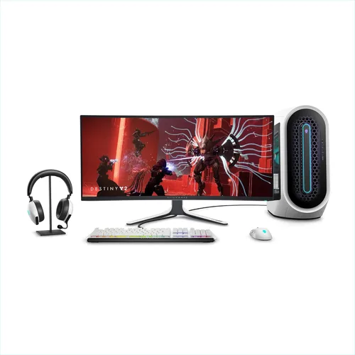Miniatura 15 de Alienware - Monitor curvado para juegos Quantom Dot-OLED AW3423DW de 34.18 pulgadas, 3440 x 1440 píxeles a 175 Hz, curvatura 1800R, verdadero 0.1 ms