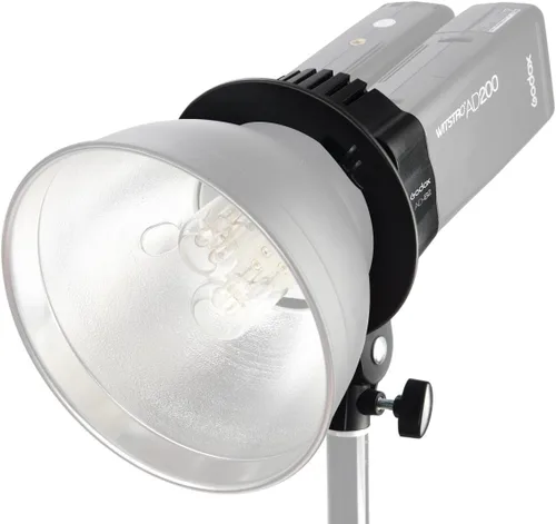 Miniatura 4 de Godox AD-B2 Dual Power Twin Head Bowens Mount para instalar 2 Godox AD200Pro II o AD200 Pro Pocket Flash o Flashpoint eVOLV 200 TTL Modular Strobe