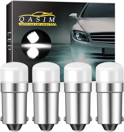 Miniatura 7 de Qasim Bombilla 1893 313 de bayoneta 1818 1819 1820 1895 BA9S Bombilla LED AC/DC 12V para exteriores, caravana, barco, remolque, luz blanca cálida