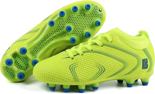 Miniatura 2 de brooman Zapatos de fútbol para niños y niñas, zapatos de fútbol para exteriores