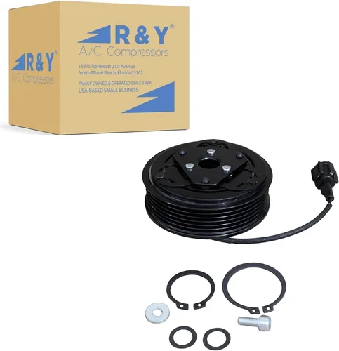 RYC Nuevo A/C Compresor Embrague EH893-CL (Se adapta a Nissan Juke 1.6L 2011, 2012, 2013, 2014, 2015, 2016, 2017)