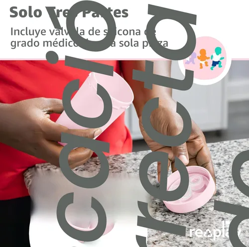 Miniatura 8 de Re-Play - Vasos con tapa y boquilla de 10 oz., hechos en EE.UU. para niños pequeños de 1 año en adelante, a prueba de derrames, aptos para Princesa