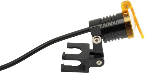 Miniatura 4 de NSKI Tipo de inserción de lámpara de faro LED de 3 W/tipo clip con filtro para lupa binocular plateada (tipo de inserción)