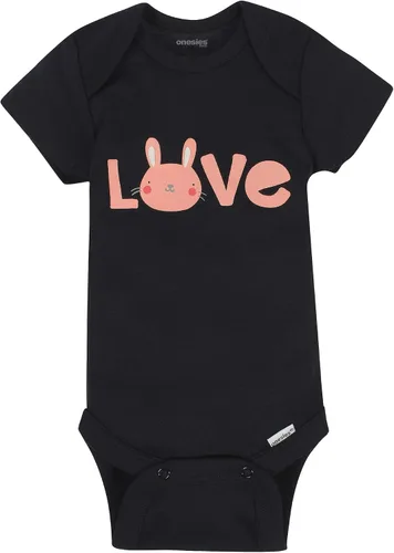 Miniatura 4 de Onesies Brand Paquete de 8 mamelucos de manga corta para bebé niñas