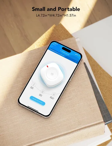 Miniatura 6 de GoveeLife Botón Sensor Inteligente Mini Inalámbrico, Control de Grupo para Múltiples Dispositivos, Botón de Control Versátil, Alimentado por