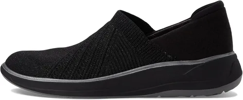 BZees Triumph - Tenis sin cordones para mujer color negro talla 7 Negro 7