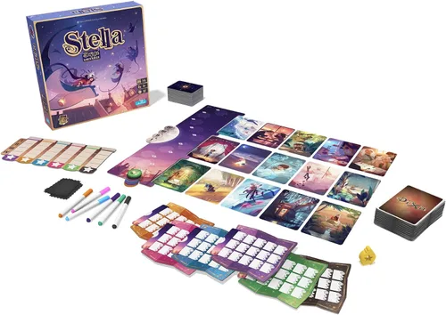 Miniatura 5 de Asmodee Stella: Juego de mesa Dixit Universe - Asociación de imágenes de exploración competitiva del cielo y adivinanza estratégica, juego familiar