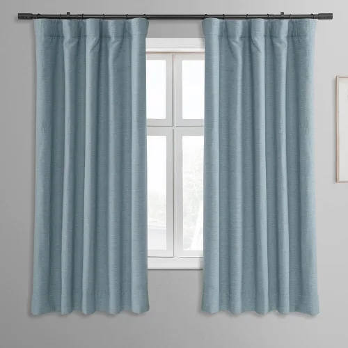 Miniatura 26 de HPD Half Price Drapes Bellino - Cortinas de oscurecimiento de habitación de 63 pulgadas de largo, para dormitorio y sala de estar (1 panel), 50