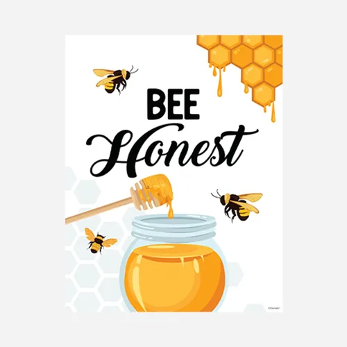 Miniatura 2 de Decorably 15 carteles de bienvenida con temática de abejas para aulas, escuela primaria, secundaria, inspirador, laminado mate con diseño vibrante