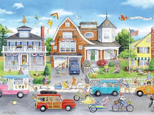 Miniatura 2 de Ceaco - Summer by The Beach - Rompecabezas de 300 piezas