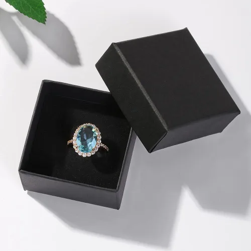 Miniatura 5 de Artilady Anillos de luna y estrella con circonita cúbica para mujer, anillo abierto AAAA con circonita cúbica y luna y estrella, ajustable para EE.