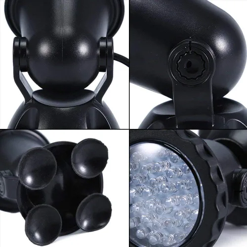 Miniatura 5 de Luces de estanque Luz de fuente subacuática 3.5W Cambio de color Foco sumergible con 36 bombillas LED Luz subacuática impermeable IP68 Luz de set of
