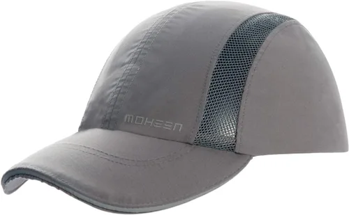 Miniatura 11 de MOHEEN Gorra de seguridad estilo gorra de béisbol con rayas reflectantes, ligera y transpirable, gorra de protección para la cabeza