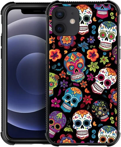 Miniatura 76 de Funda compatible con iPhone 12 Mini, fundas para mujeres y niñas, a prueba de golpes, antiarañazos, Betsy Ross de 13 estrellas, bandera Betsy Ross