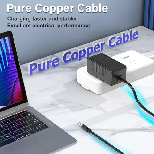 Miniatura 3 de Cable de alimentación con certificación UL para AeroGarden Bounty 100911 100912 100913 Cargador de repuesto para AeroGarden Bounty Elite 100913-BSS