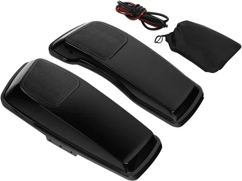 Miniatura 11 de TCT-MOTORPARTS Tapas Duras de Bolsa de Sillín para Modelos Harley Touring FLT FLHT FLHTCU FLHRC Road King Street Electra Glide Ultra-Classic