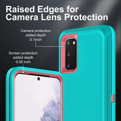 Miniatura 3 de YKHJKLEC Solo funda para Samsung Galaxy S20, no compatible con Galaxy S20 FE/S20 Plus/S20 Ultra, con 2 piezas