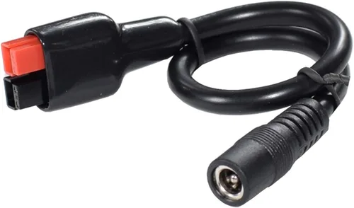 Miniatura 4 de Cable de 15 AWG de 0.217 in x 0.083 in DC hembra Cable de alimentación 45A Conector compatible con Powerpole, para generador portátil - 9.8 in