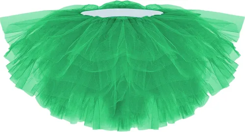 Miniatura 4 de Tutús para mujeres, faldas de tul tutú para adultos, disfraces para mujeres, 5 capas, faldas tutú para niñas, adolescentes, Halloween, ballet