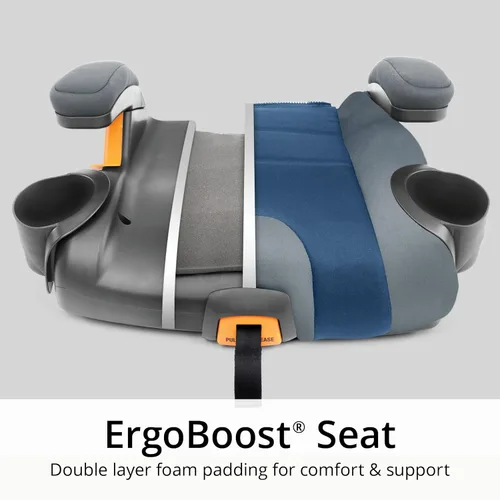 Miniatura 7 de Chicco KidFit Adapt Plus 2 en 1 Asiento Elevador de Posicionamiento del Cinturón para Automóvil, Asiento Elevador sin Respaldo y con Respaldo Alto