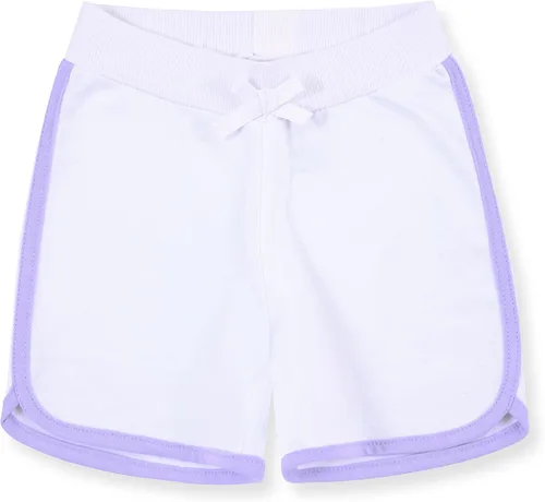 Miniatura 6 de Studio 3 Paquete de 3 pantalones cortos para niñas, pantalones cortos de algodón con diseño de delfín de rizo francés para niñas, sala de estar