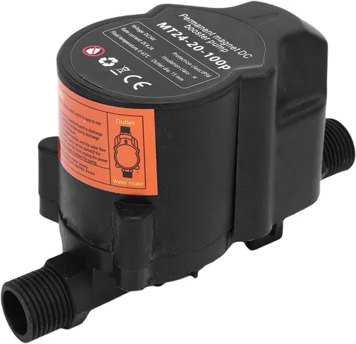 Miniatura 5 de WALFRONT Bomba sumergible pequeña ajustable, construcción de ABS, alta eficiencia y bajo ruido, ideal para acuarios y fuentes de hasta 65.6 pies