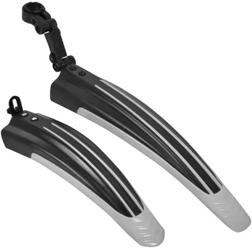 Miniatura 3 de Free-fly Conjunto de guardabarros delantero y trasero ajustable para bicicleta de montaña y bicicleta de bicicleta Amarillo