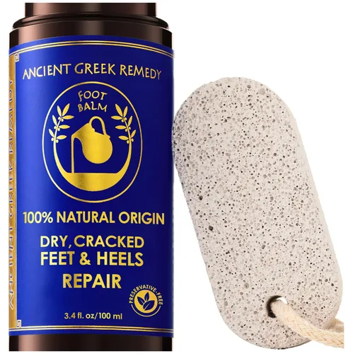 Miniatura 9 de Reparación de talones secos agrietados Crema orgánica para pies secos y callos con aceite de jojoba, lavanda, almendra, oliva y vitamina E 3.4