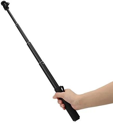 Miniatura 5 de 4 secciones portátil selfie stick telescópico y trípode soporte para selfie, bolígrafo selfie stick trípode para teléfono vlog grabación de video