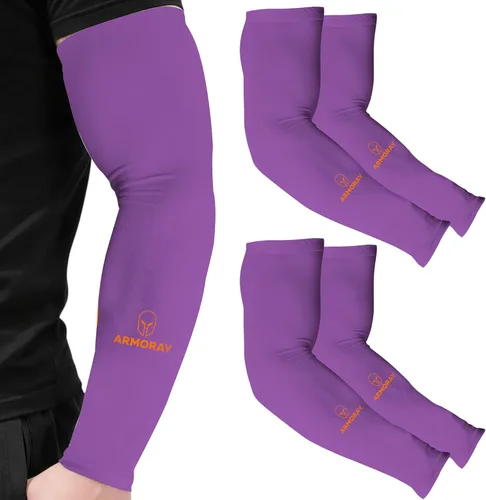 Miniatura 113 de ARMORAY - Mangas de brazo para hombres o mujeres; para cubrir tatuajes; de enfriamiento, para practicar deportes, básquetbol, golf, fútbol
