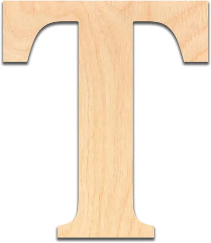 Miniatura 31 de Ampersand - Letras de madera de 6 pulgadas de alto, abedul báltico de 1/4 de pulgada de grosor, decoración de bricolaje pintable, letreros