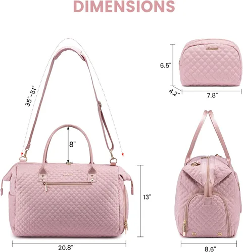 Miniatura 5 de LOVEVOOK Bolsa Weekender para mujer