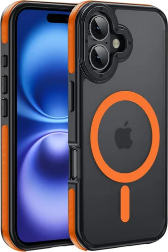 Miniatura 44 de Funda para iPhone 17 Pro Max con protector de lente de cámara [protección de grado militar de 10 pies] compatible con MagSafe a prueba de golpes