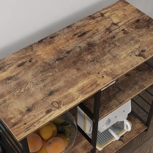Miniatura 5 de soges Estante de cocina para panadero, soporte para horno de microondas, múltiples capas de almacenamiento de cocina, estante de estación