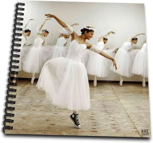 Kike Calvo Dance – Happy Bailarín de ballet clásico con un romántico vestido pero de uso Converse Snickers, la alegría de ser diferente – Libro de